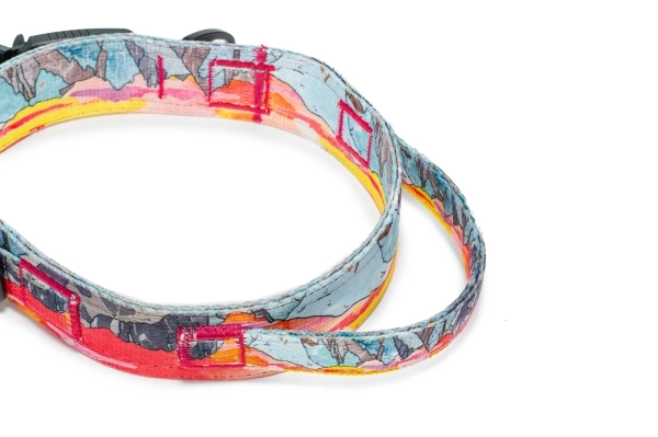 Halsband Fidlock®-Magnetverschluss mit Griff - Mont Blanc Halsband Fidlock®-Magnetverschluss mit Griff - Mont Blanc